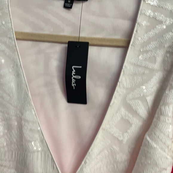 Lulu’s sequined white dress - Picture 2 of 4